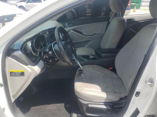 KNAGM4A72D5439969 - 2013 KIA OPTIMA LX WHITE photo 7