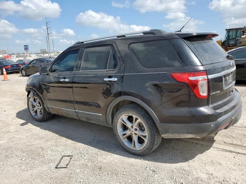 1FM5K8F85EGB57139 - 2014 FORD EXPLORER LIMITED BLACK photo 2