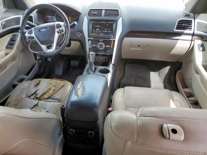 1FM5K8F85EGB57139 - 2014 FORD EXPLORER LIMITED BLACK photo 8