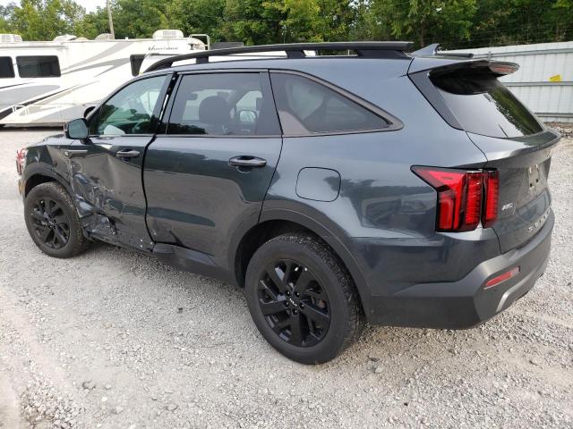 5XYRLDLC6NG124707 - 2022 KIA SORENTO S GRAY photo 2