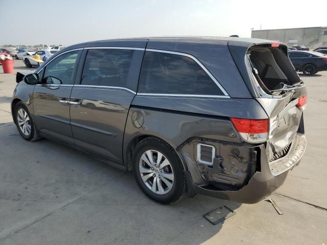 5FNRL5H6XEB093851 - 2014 HONDA ODYSSEY EXL GRAY photo 2
