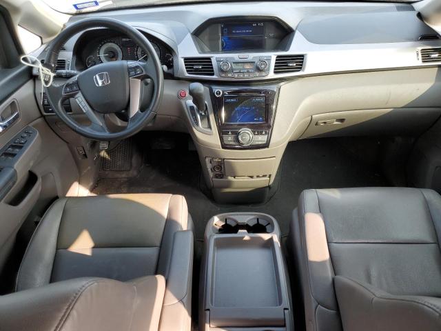 5FNRL5H6XEB093851 - 2014 HONDA ODYSSEY EXL GRAY photo 8