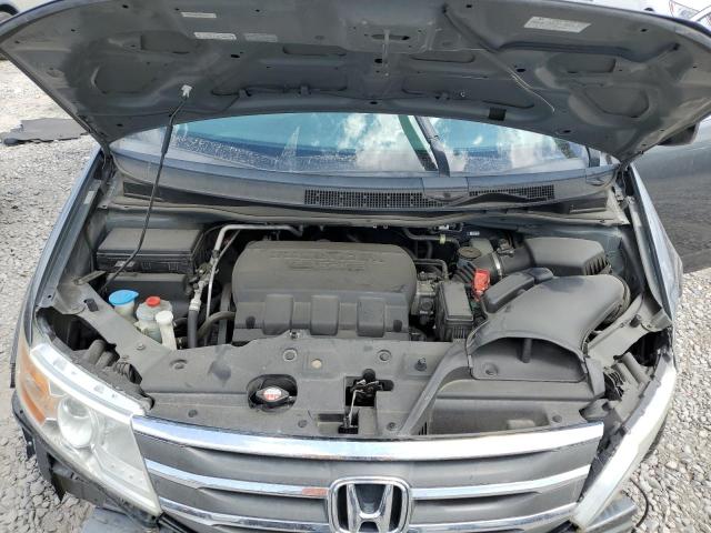 5FNRL5H46BB060162 - 2011 HONDA ODYSSEY EX GRAY photo 12