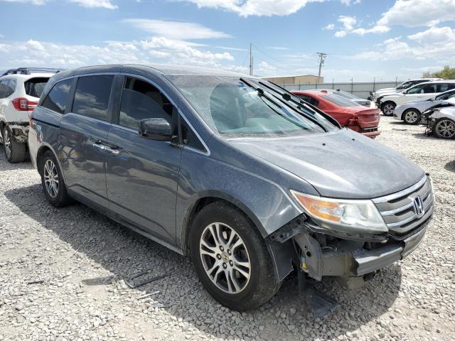 5FNRL5H46BB060162 - 2011 HONDA ODYSSEY EX GRAY photo 4