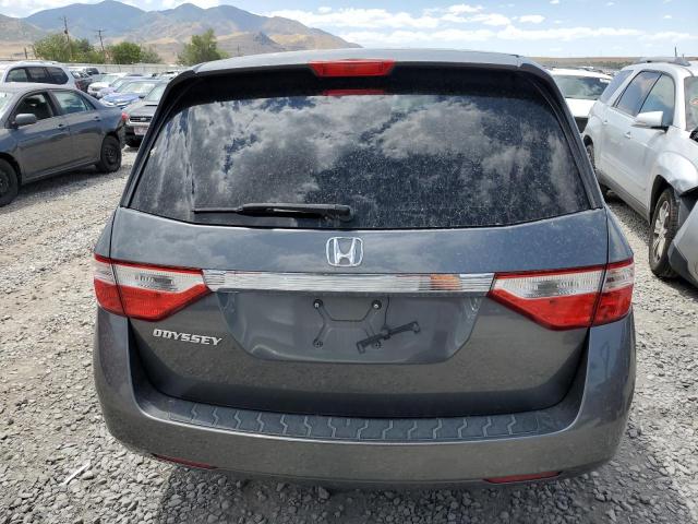 5FNRL5H46BB060162 - 2011 HONDA ODYSSEY EX GRAY photo 6