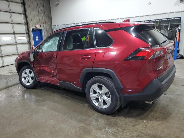 2T3RWRFV2LW098056 - 2020 TOYOTA RAV4 XLE BURGUNDY photo 2