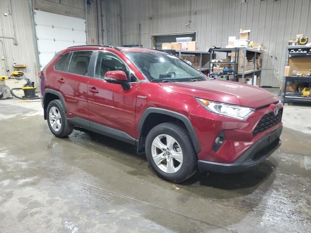 2T3RWRFV2LW098056 - 2020 TOYOTA RAV4 XLE BURGUNDY photo 4