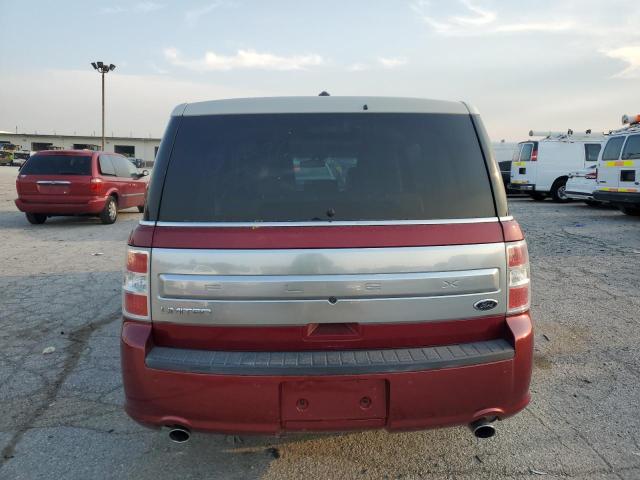 2FMGK5D87DBD18896 - 2013 FORD FLEX LIMITED BURGUNDY photo 6