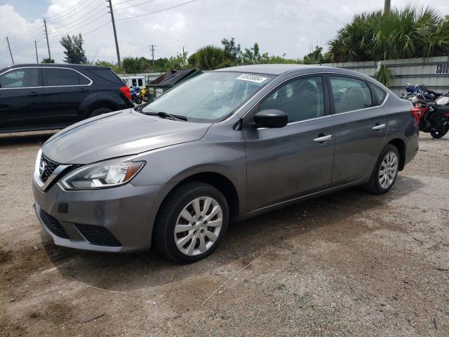 3N1AB7AP2HY376948 - 2017 NISSAN SENTRA S GRAY photo 1