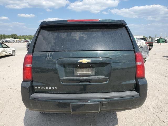 1GNSCHKCXGR322566 - 2016 CHEVROLET SUBURBAN C1500 LT BLACK photo 6