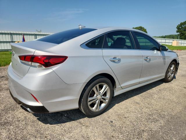 5NPE34AF1JH635918 - 2018 HYUNDAI SONATA SPORT Сріблястий фото 3