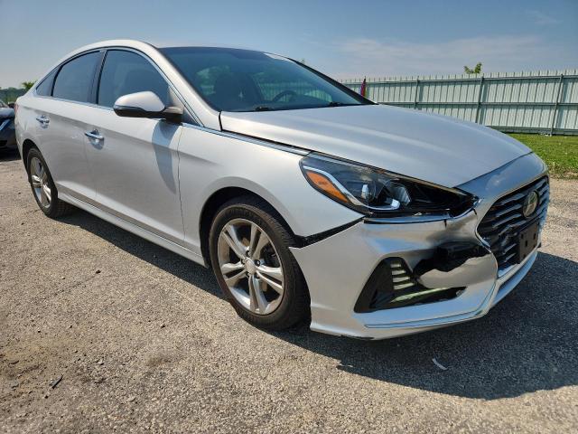 5NPE34AF1JH635918 - 2018 HYUNDAI SONATA SPORT Сріблястий фото 4