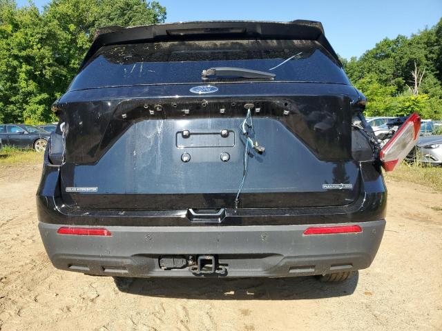 1FM5K8AB1MGA18336 - 2021 FORD EXPLORER POLICE INTERCEPTOR BLACK photo 6