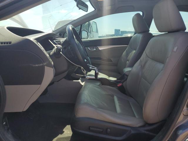 19XFB2F92EE055702 - 2014 HONDA CIVIC EXL 灰色 照片 7