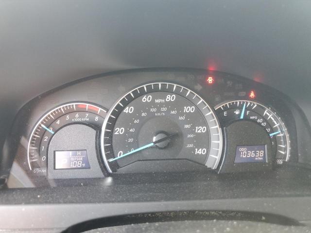4T4BF1FK4CR181544 - 2012 TOYOTA CAMRY BASE أسود صورة 9