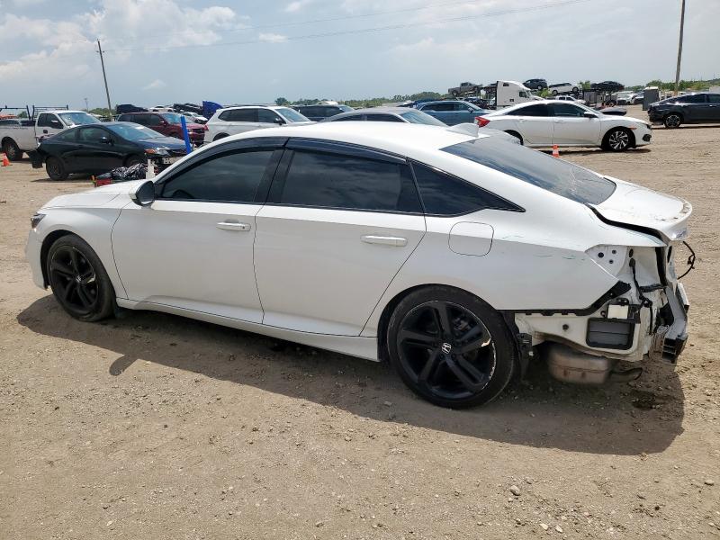 1HGCV2F39JA053627 - 2018 HONDA ACCORD SPORT Ақ фото 2