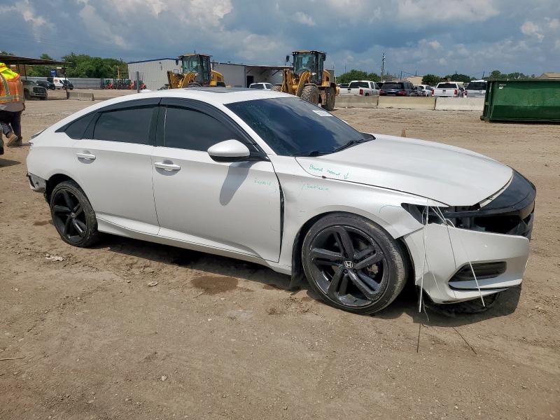 1HGCV2F39JA053627 - 2018 HONDA ACCORD SPORT Ақ фото 4