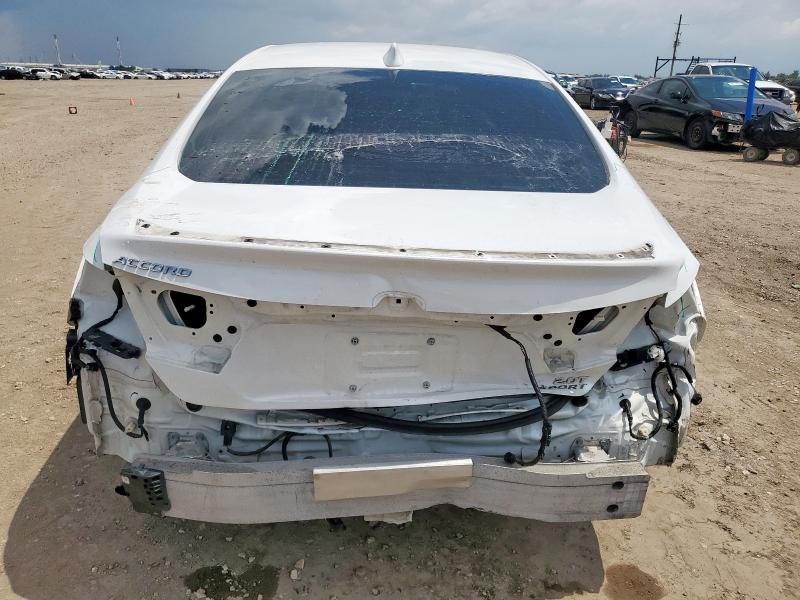 1HGCV2F39JA053627 - 2018 HONDA ACCORD SPORT Ақ фото 6