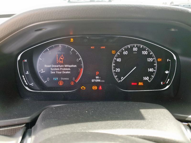 1HGCV2F39JA053627 - 2018 HONDA ACCORD SPORT Ақ фото 9