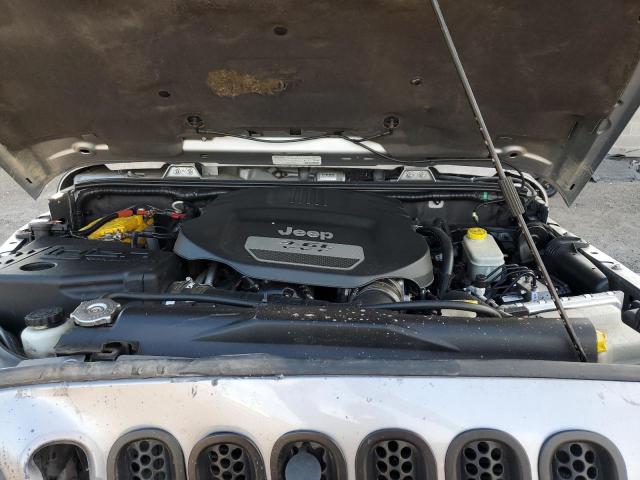 1C4HJWEG3DL559572 - 2013 JEEP WRANGLER U SAHARA ვერცხლისფერი ფოტო 12