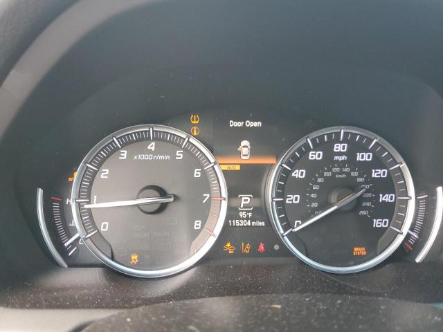 19UUB1F57KA007983 - 2019 ACURA TLX TECHNOLOGY GRAY photo 9