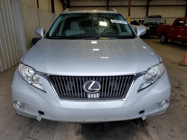 2T2BK1BA8AC032731 - 2010 LEXUS RX 350 SILVER photo 5