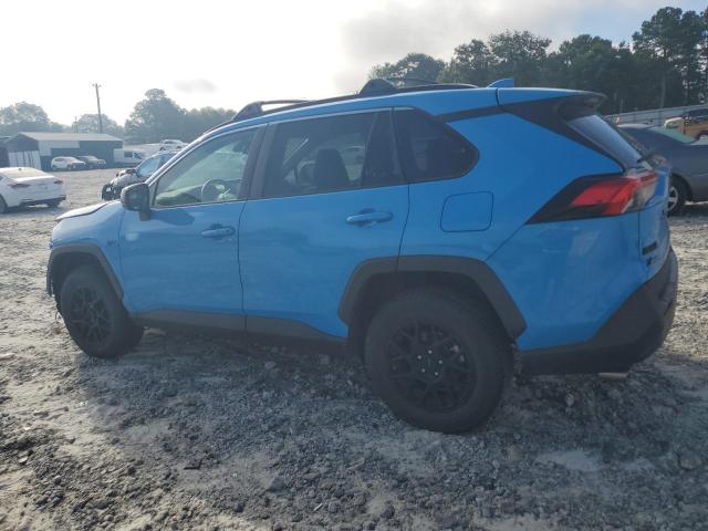 2T3F1RFV8MW248352 - 2021 TOYOTA RAV4 LE BLUE photo 2