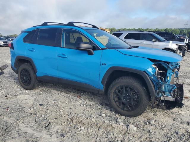 2T3F1RFV8MW248352 - 2021 TOYOTA RAV4 LE BLUE photo 4