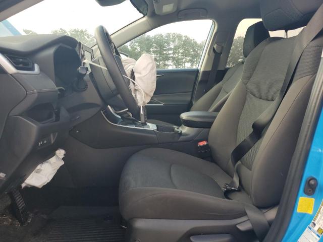 2T3F1RFV8MW248352 - 2021 TOYOTA RAV4 LE BLUE photo 7