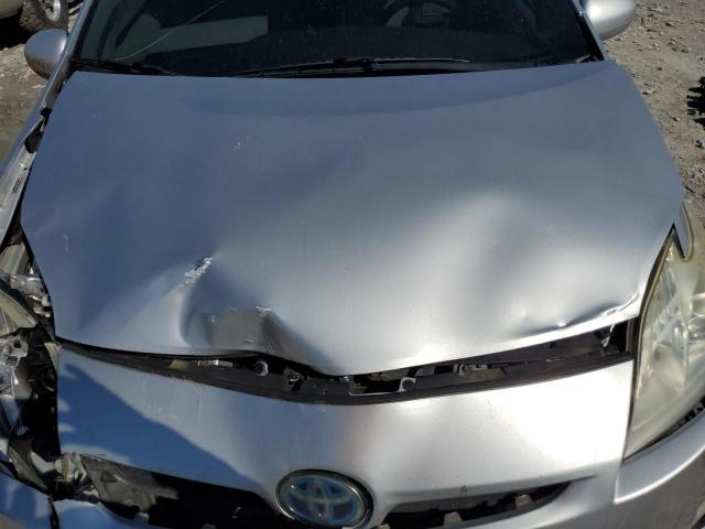 JTDKN3DU1B5341261 - 2011 TOYOTA PRIUS SILVER photo 11