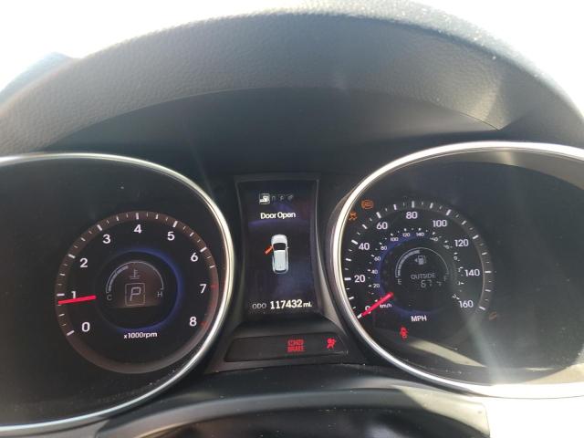 5XYZUDLA2DG101225 - 2013 HYUNDAI SANTA FE S SILVER photo 9