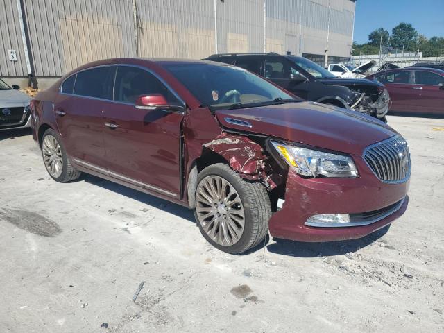 1G4GF5G36EF305576 - 2014 BUICK LACROSSE TOURING RED photo 4