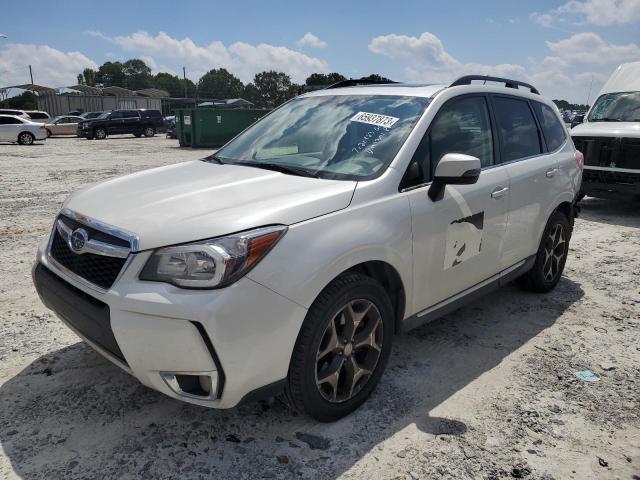 JF2SJGUC9FH411301 - 2015 SUBARU FORESTER 2.0XT TOURING WHITE photo 1