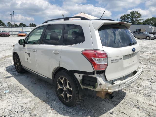 JF2SJGUC9FH411301 - 2015 SUBARU FORESTER 2.0XT TOURING WHITE photo 2