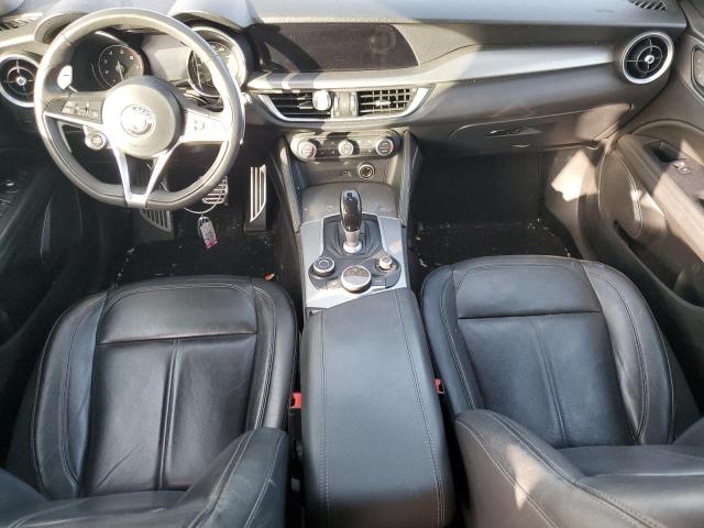 ZASFAKPN3J7B65772 - 2018 ALFA ROMEO STELVIO SPORT შავი ფოტო 8