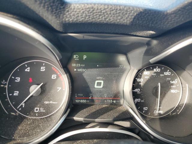 ZASFAKPN3J7B65772 - 2018 ALFA ROMEO STELVIO SPORT შავი ფოტო 9