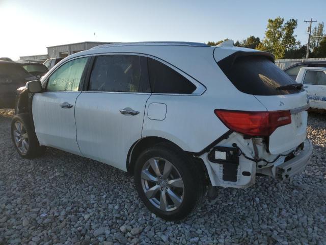 5FRYD4H93GB018634 - 2016 ACURA MDX ADVANCE WHITE photo 2