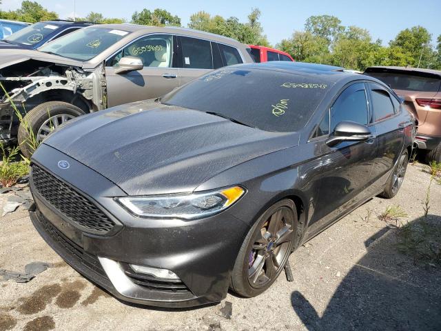 3FA6P0VP2HR176691 - 2017 FORD FUSION SPORT GRAY photo 1