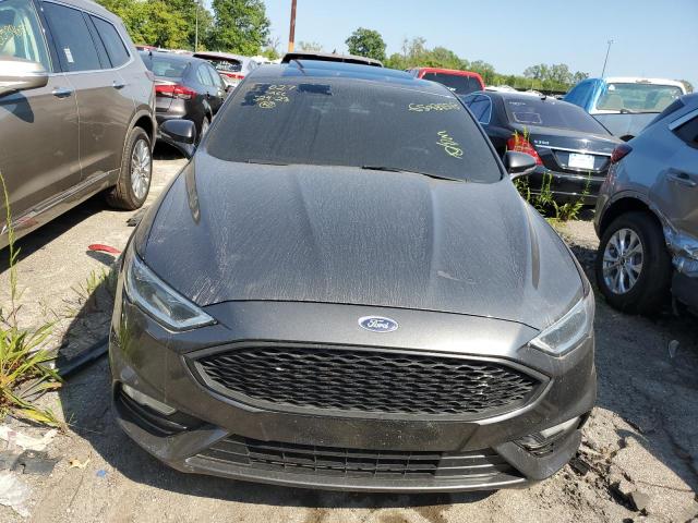 3FA6P0VP2HR176691 - 2017 FORD FUSION SPORT GRAY photo 5