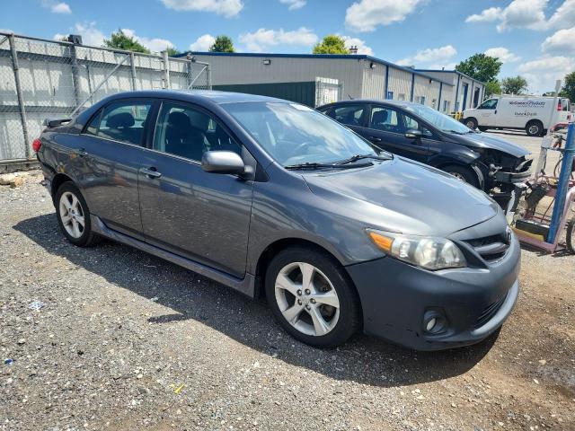 2T1BU4EE0CC882743 - 2012 TOYOTA COROLLA BASE Մոխրագույն լուսանկար 4