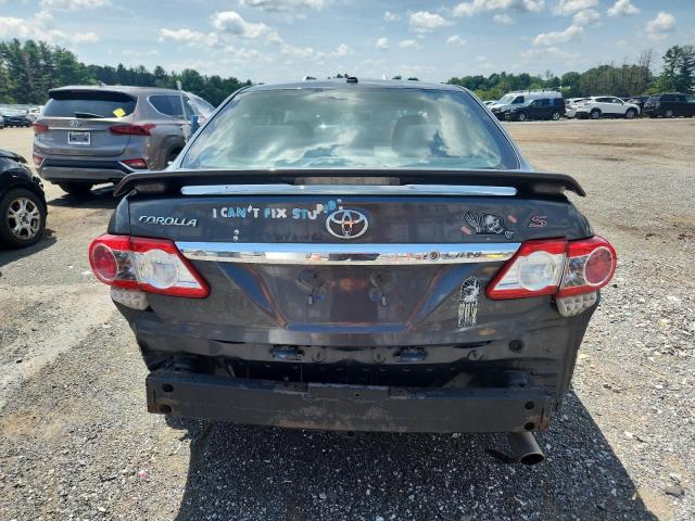 2T1BU4EE0CC882743 - 2012 TOYOTA COROLLA BASE Մոխրագույն լուսանկար 6