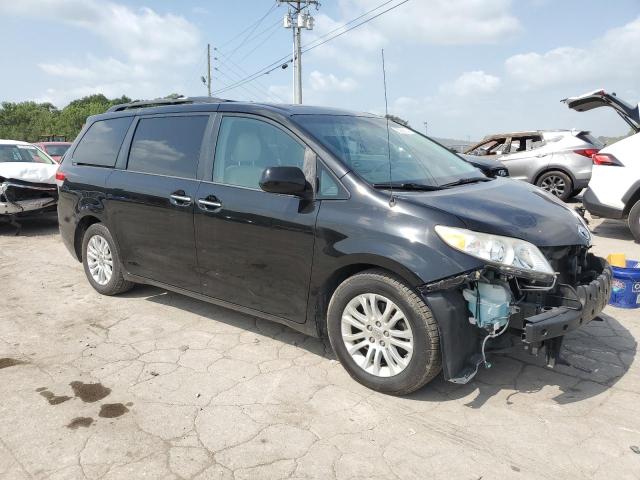 5TDYK3DC8ES433072 - 2014 TOYOTA SIENNA XLE BLACK photo 4