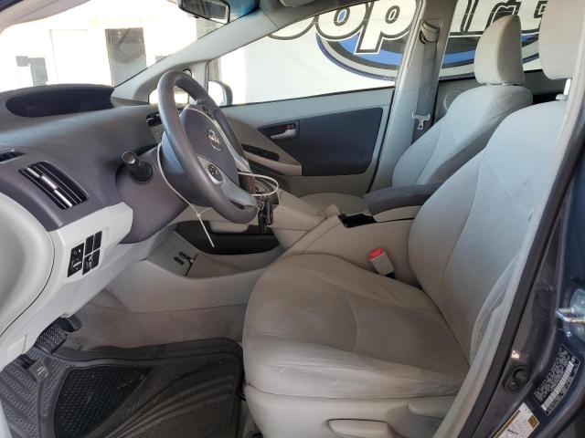 JTDKN3DU8A0022838 - 2010 TOYOTA PRIUS GRAY photo 7