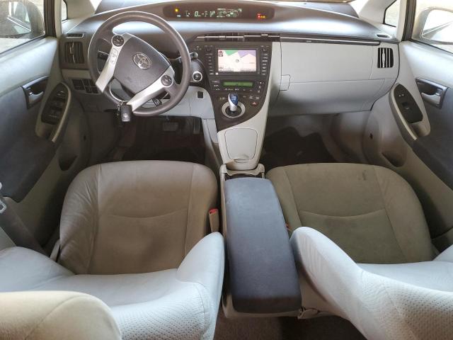 JTDKN3DU8A0022838 - 2010 TOYOTA PRIUS GRAY photo 8