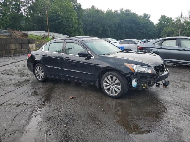 1HGCP2F87BA113640 - 2011 HONDA ACCORD EXL BLACK photo 4