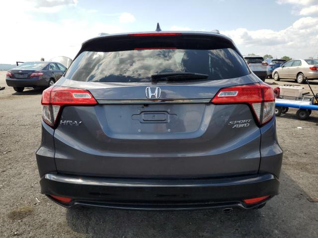 3CZRU6H10MM738941 - 2021 HONDA HR-V SPORT GRAY photo 6