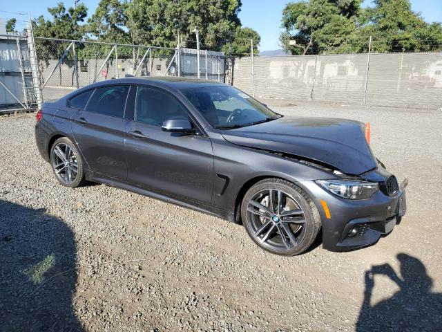 WBA4J5C56KBM65163 - 2019 BMW 440I GRAN COUPE GRAY photo 4