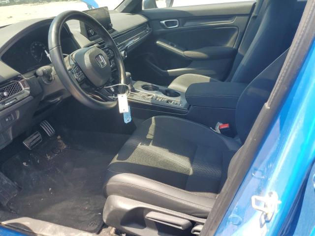 19XFL2H82PE017567 - 2023 HONDA CIVIC SPORT BLUE photo 7
