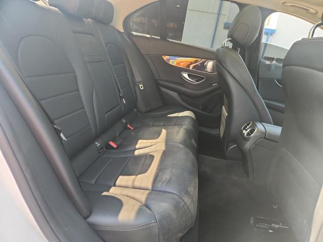 55SWF4KB8HU233523 - 2017 MERCEDES-BENZ C 300 4MATIC WHITE photo 10