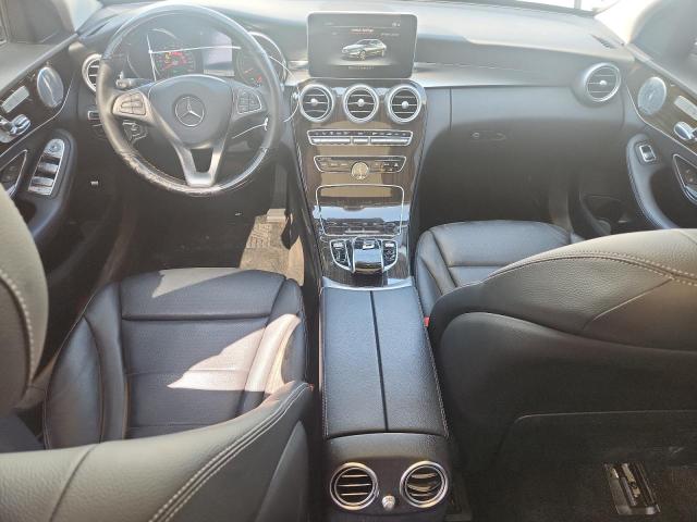 55SWF4KB8HU233523 - 2017 MERCEDES-BENZ C 300 4MATIC WHITE photo 8